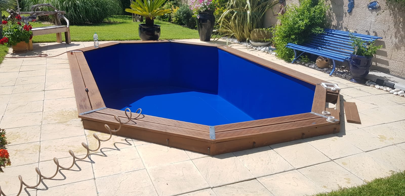 Piscine bois, PVC armé, Liner armé, rénovation