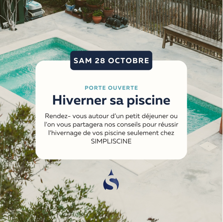 porte ouverte, piscine, pisciniste, hivernage, hiverner sa piscine