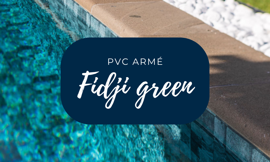 pvc arm&eacute;e, fidji green